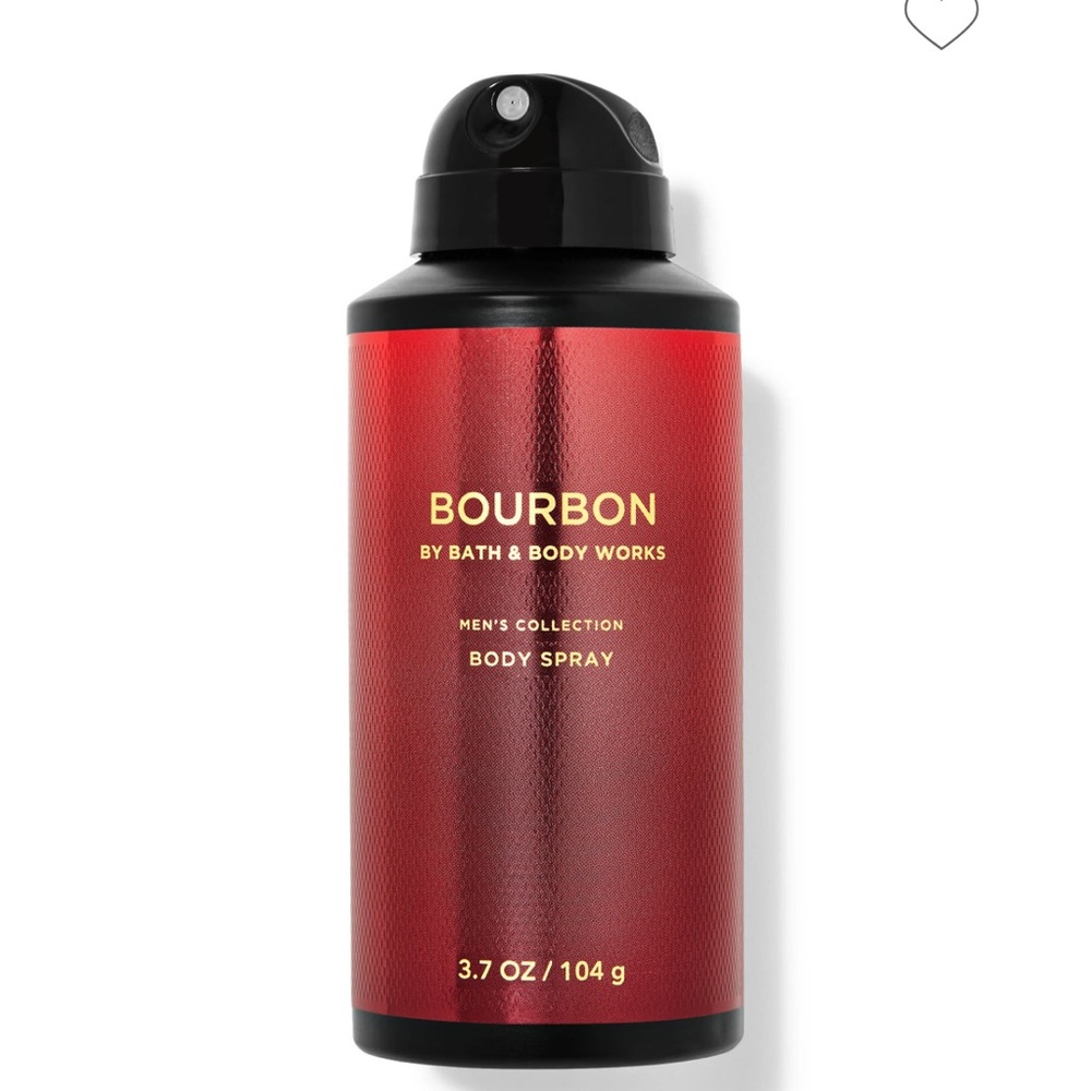 Bath & Body Works Mens Bourbon Body Spray & Body Cream